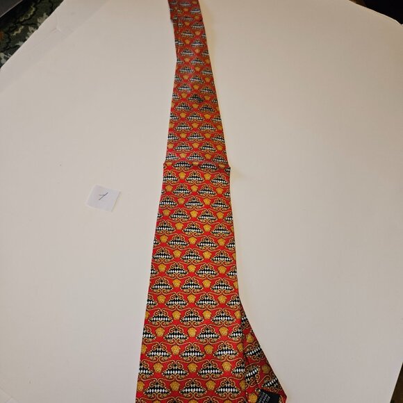 Vintage Gianni Versace Silk Tie new without tags - Picture 5 of 16